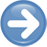 Arrow road sign