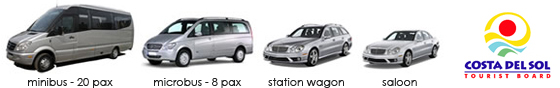 Different vehicles used by Marbella Transfers - Costa del sol picture for transfers